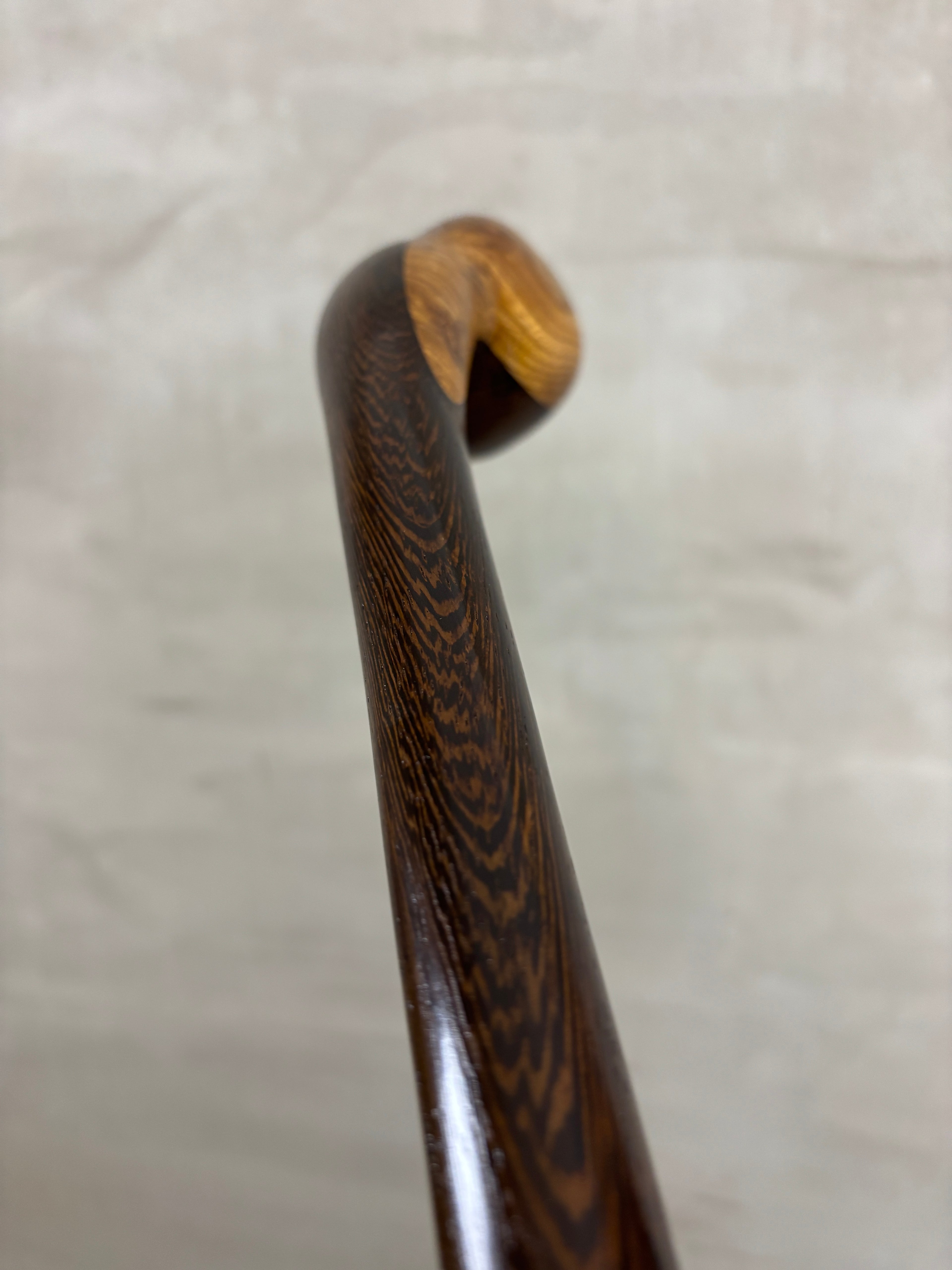 Wenge & Elm Burl Walking Stick