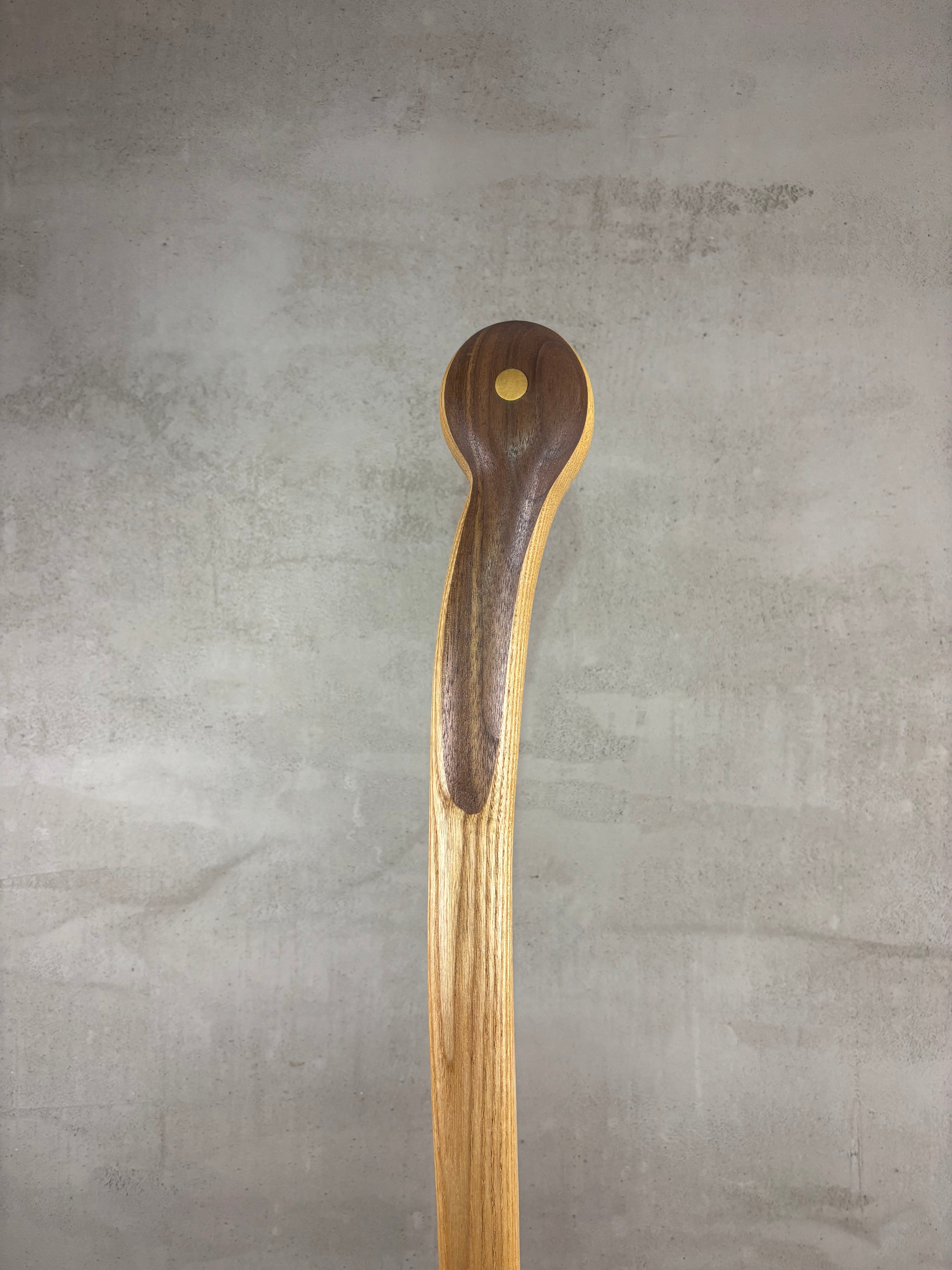 Ash & Walnut Walking Defence Stick