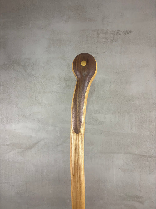Ash & Walnut Walking Defence Stick