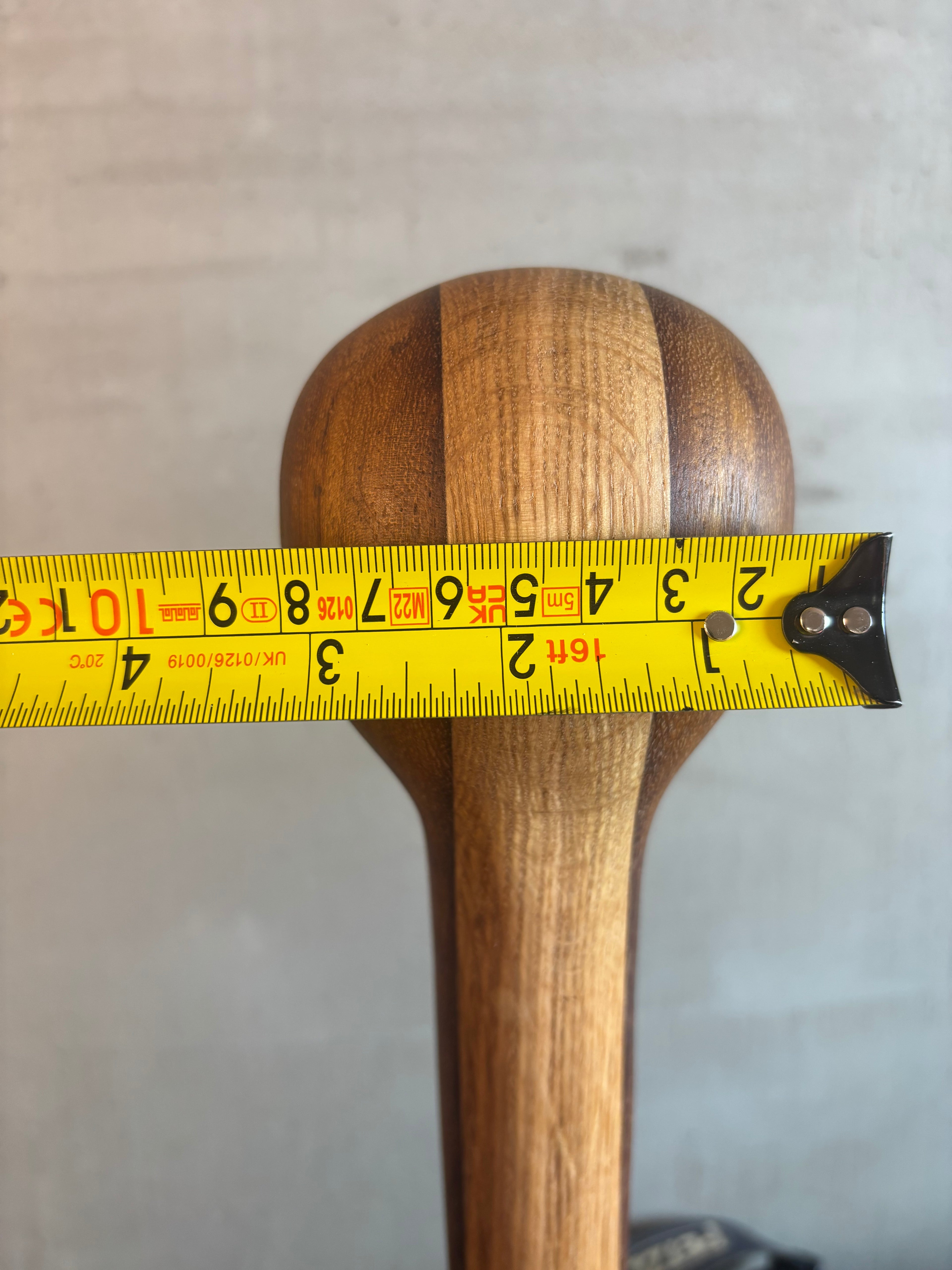 Oak & Iroko Walking Stick