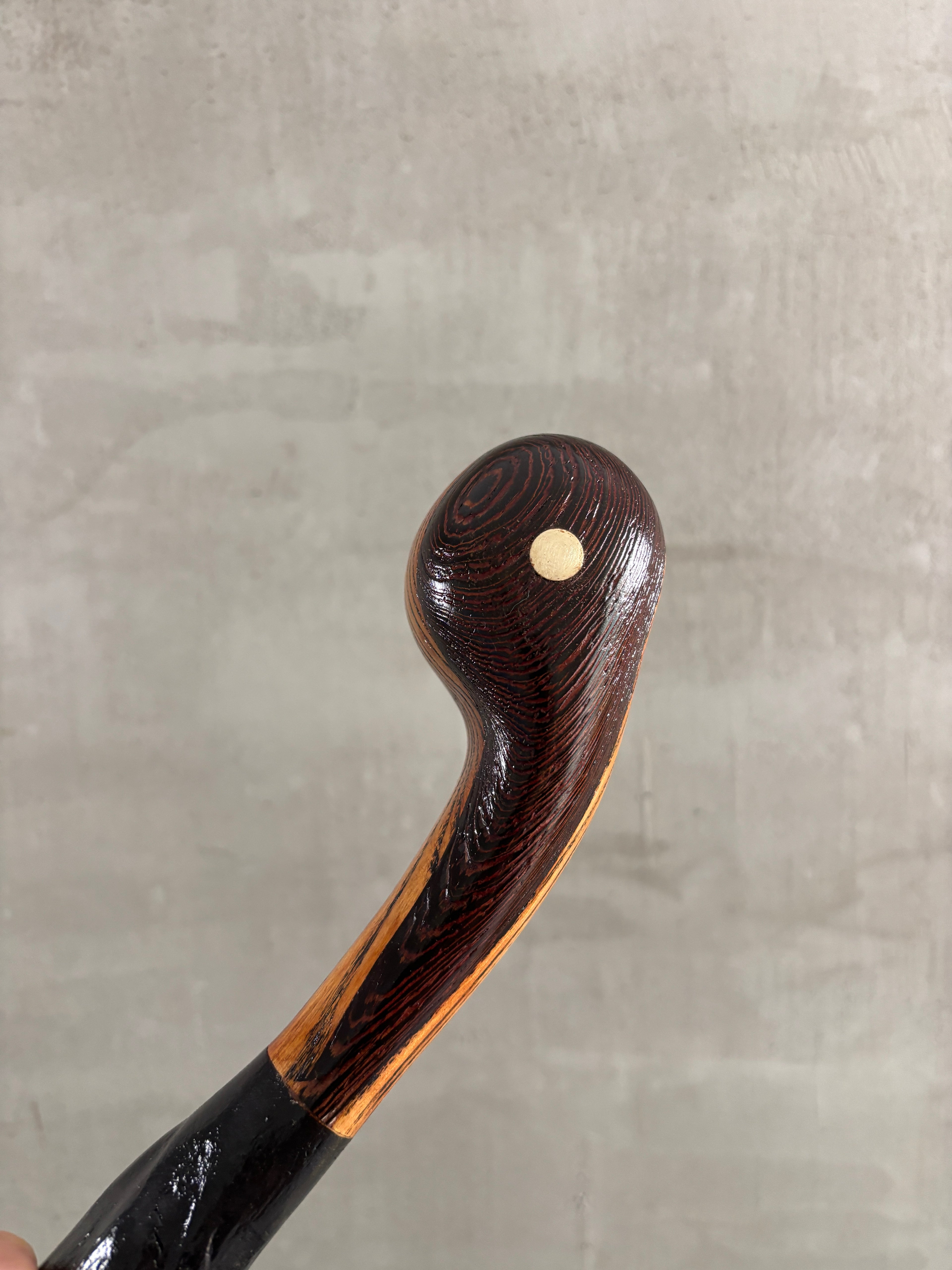 Curly Ash Laminated Wenge Knob