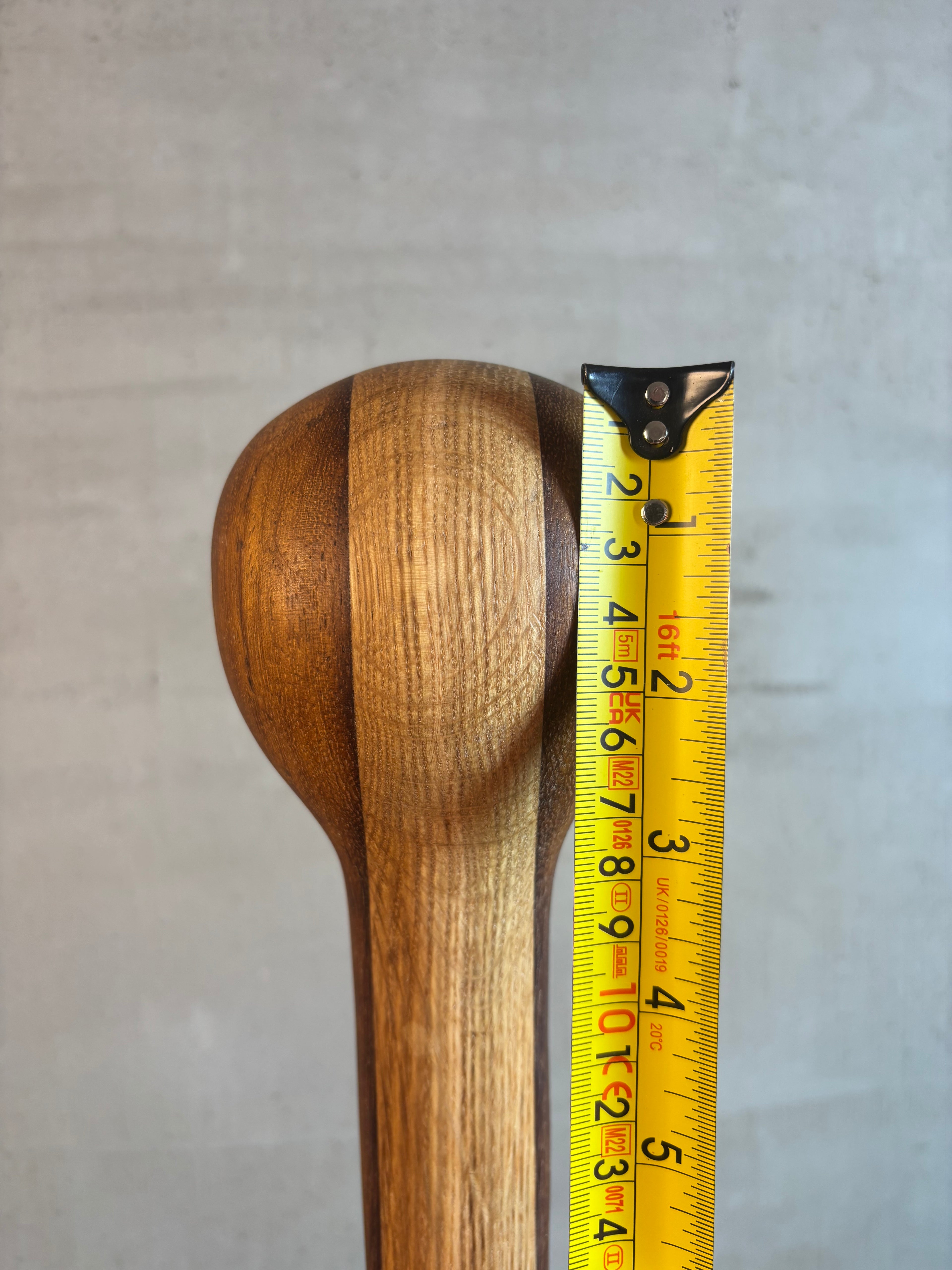 Oak & Iroko Walking Stick